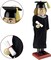 Boy Graduate 14 Inch Traditional Wooden Nutcracker, Festive Christmas Décor for Shelves and Tables